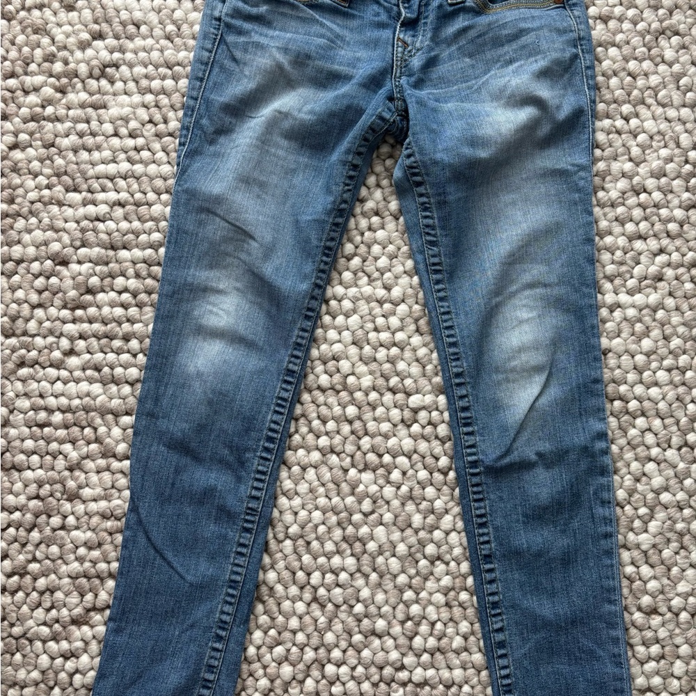 True Religion Women's Blue Skinny Jeans